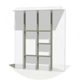 つっぱりラダーラック/
シェルフ