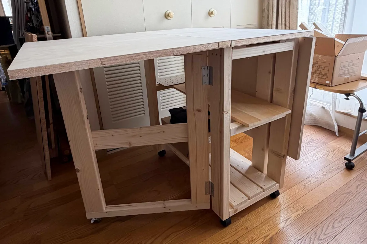 DIY事例｜バタフライテーブル