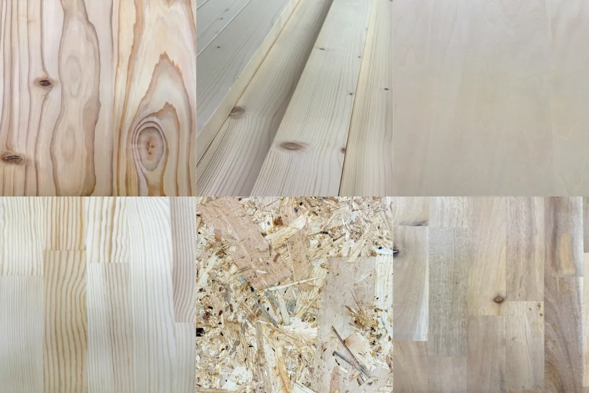 主な取り扱い木材の種類と特徴